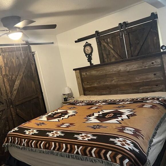 New Boho Throw Blanket Sofa Cover, Bed Cover Bedspread Western Decor - Picture 7 of 12